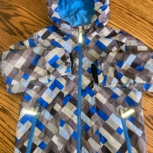 Boys sz med coat w zipper pockets